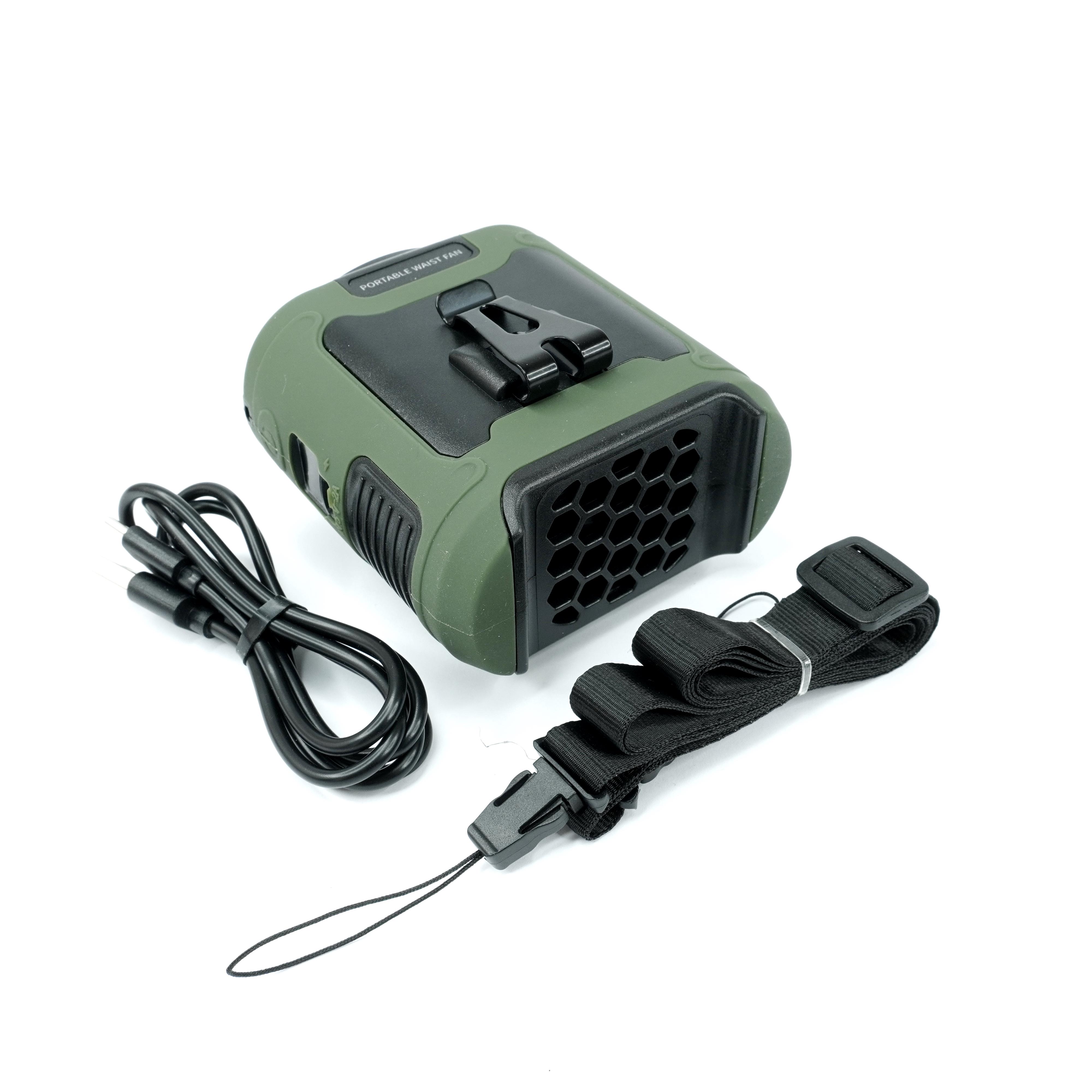 Вентилятор акумуляторний портативний з ліхтариком та LED-дисплеєм 10000 мА/г (021868) Вентилятор акумуляторний портативний з ліхтариком та LED-дисплеєм 10000 мА/г (021868)