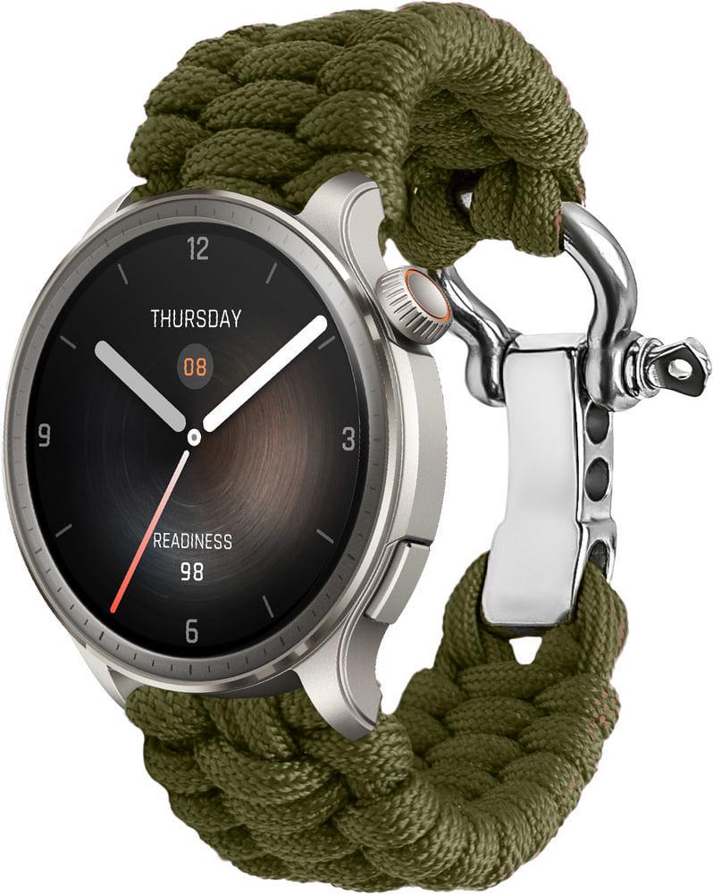 Ремешок из паракорда Ruper для смарт-часов Amazfit Balance Khaki (37235-17)