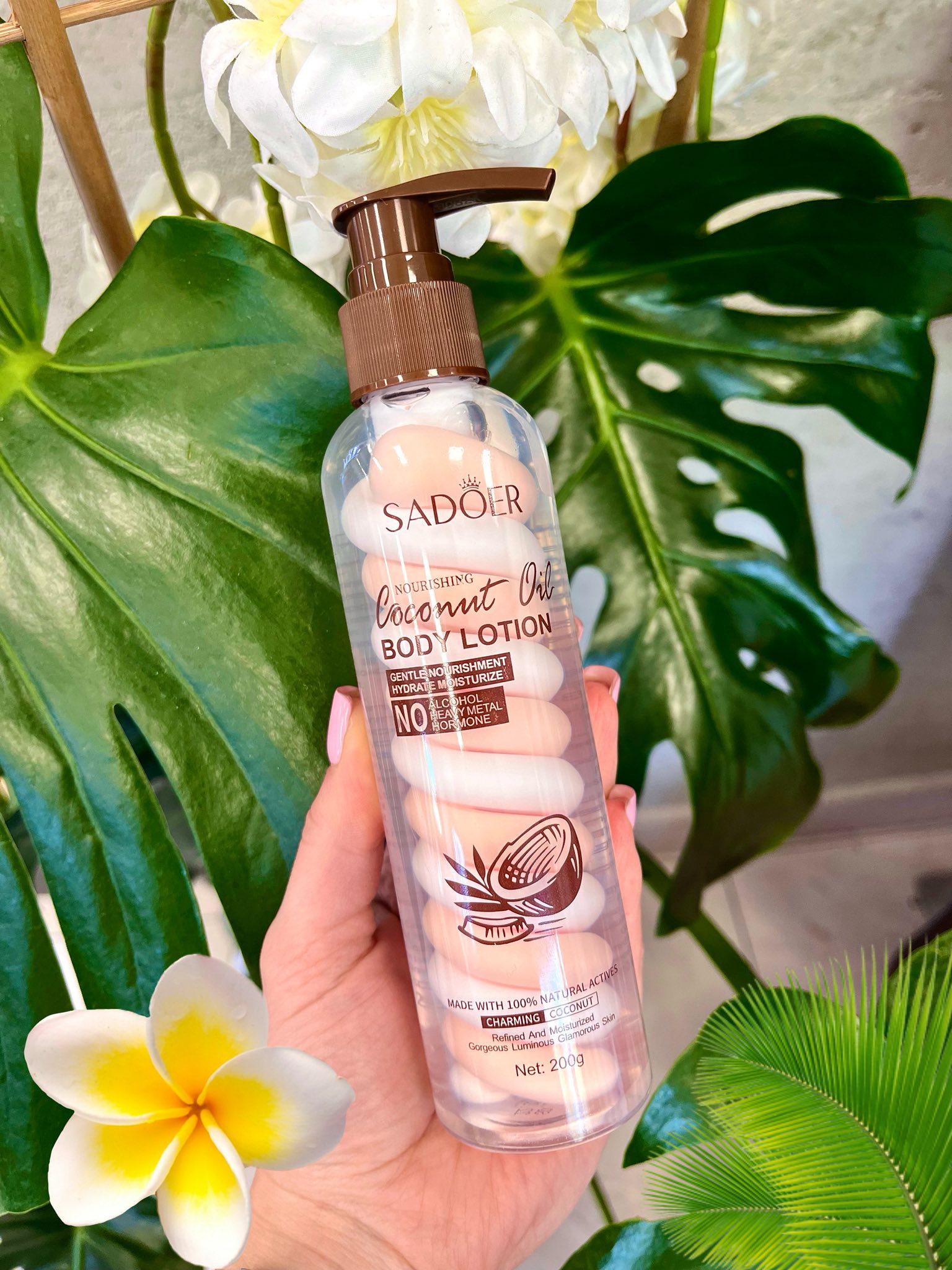 ᐉ Лосьон для тела SADOER Coconut Oil Body Lotion 200 мл (0306011