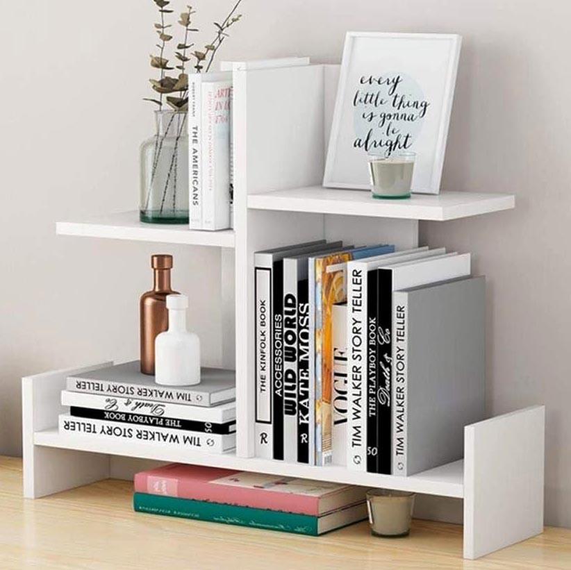 Полка книжная настольная из дерева Олеас Зефир (КПА-022420)