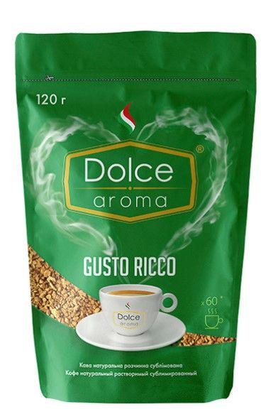 Кава розчинна Dolce Aroma Gusto Ricco 120 г (4820093481458)