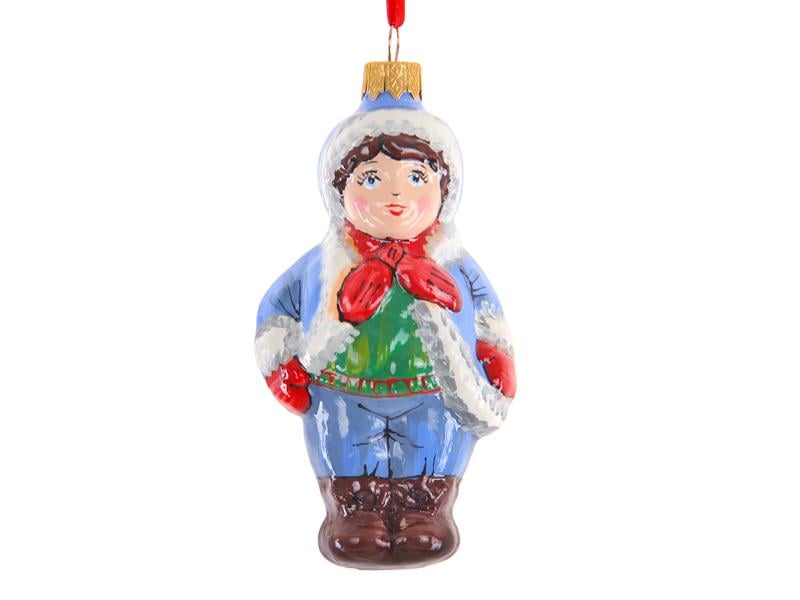 Новогодняя игрушка Elen Мальчик (095-004)