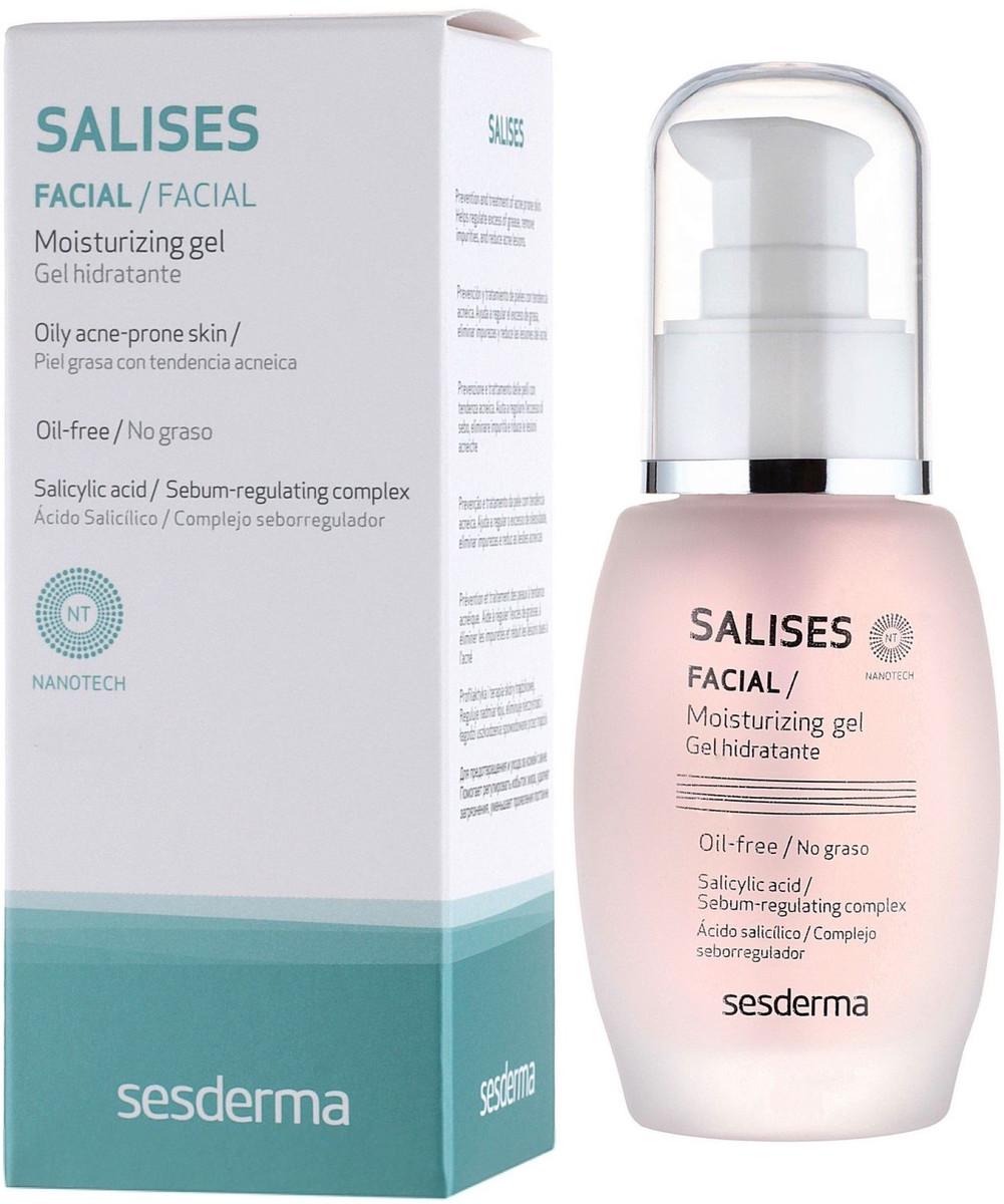 Гель увлажняющий SesDerma Salises Facial Moisturizing Gel 50 мл (1853862243)