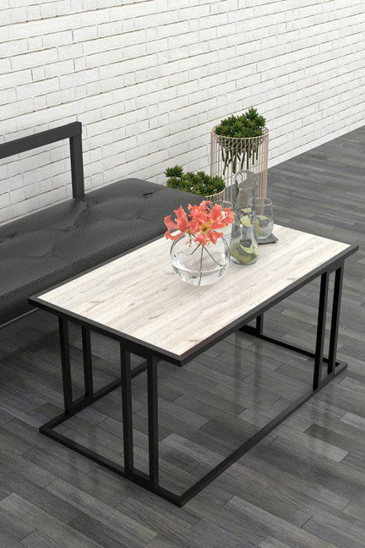 Журнальный столик EcoLoft Roma DSP-1077 Лофт Дуб Кортона (22817064)