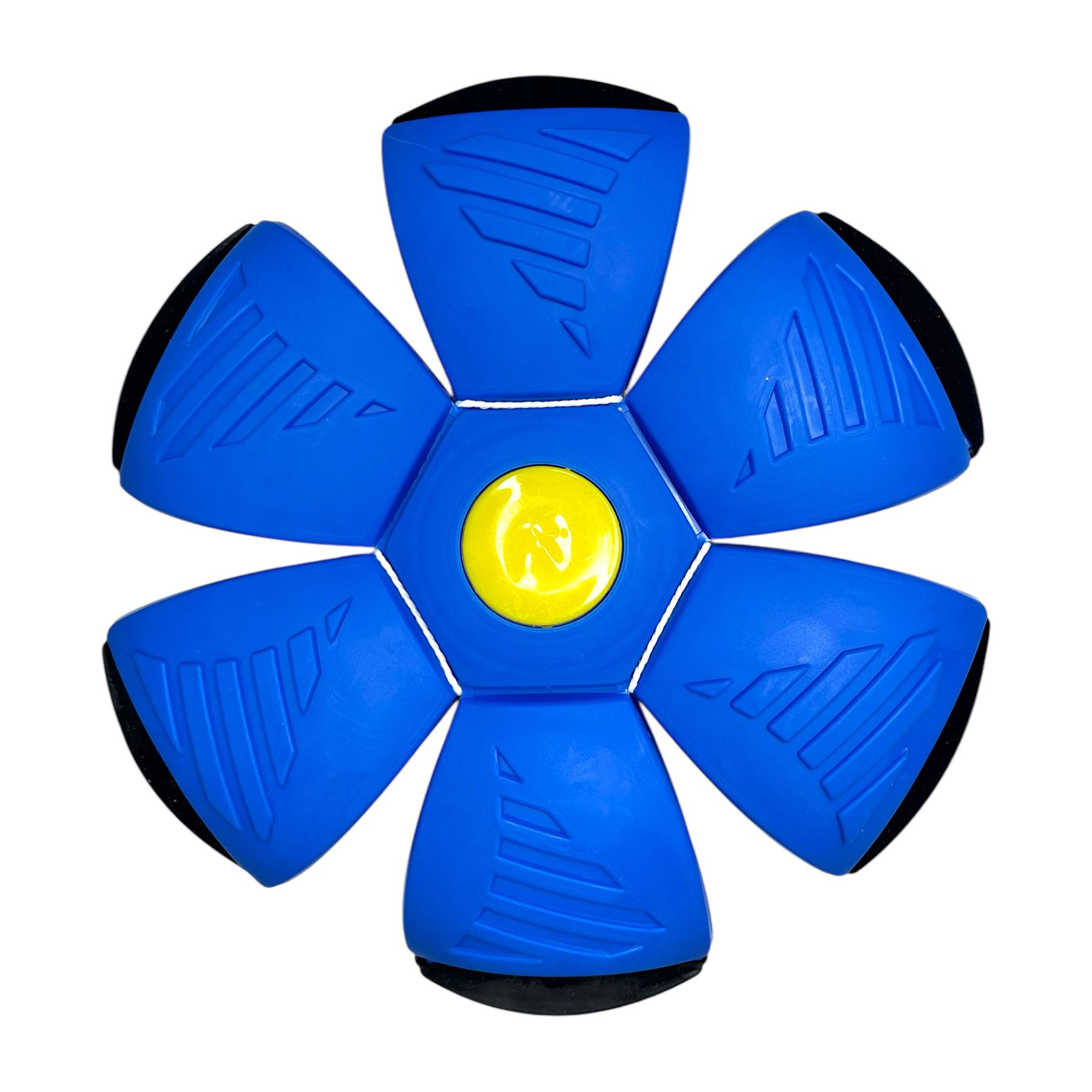 Детский мяч-фрисби M12081 подсветка Синий - фото 1 Детский мяч-фрисби M12081 подсветка Синий - фото 1