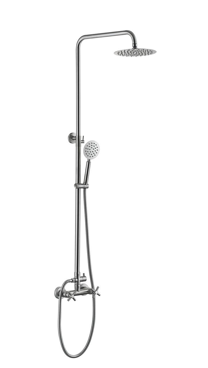 Душевая система Wezer VAL16B-10 Сатин Душевая система Wezer VAL16B-10 Сатин