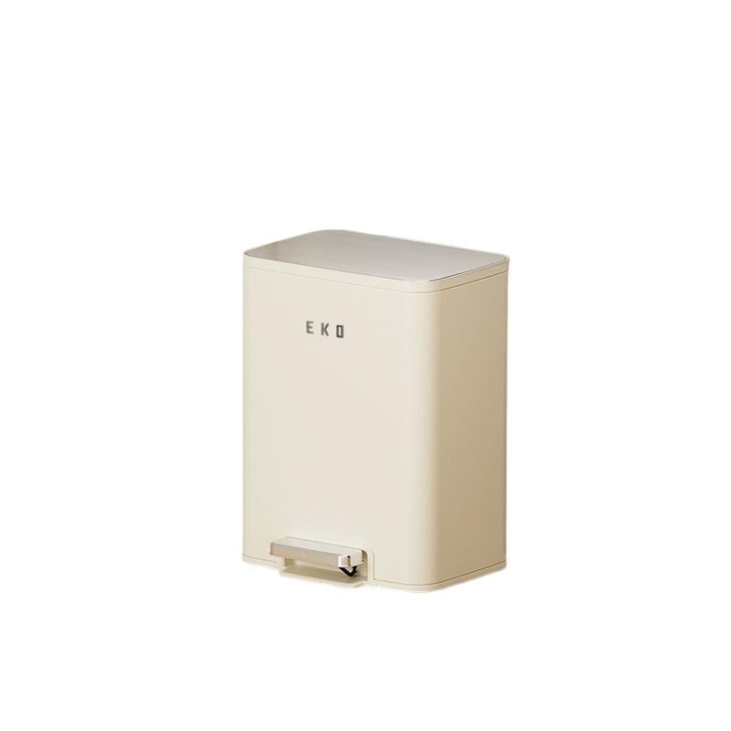 Сміттєве відро Eko педальне з плавним закриттям кришки 20 л Бежевий (25932345) - фото 1 Сміттєве відро Eko педальне з плавним закриттям кришки 20 л Бежевий (25932345) - фото 1