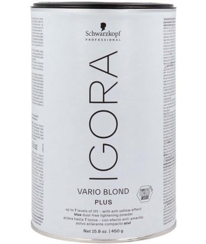 Порошок освітлювальний Schwarzkopf Professional Igora Vario Blond Plus 450 г - фото 1