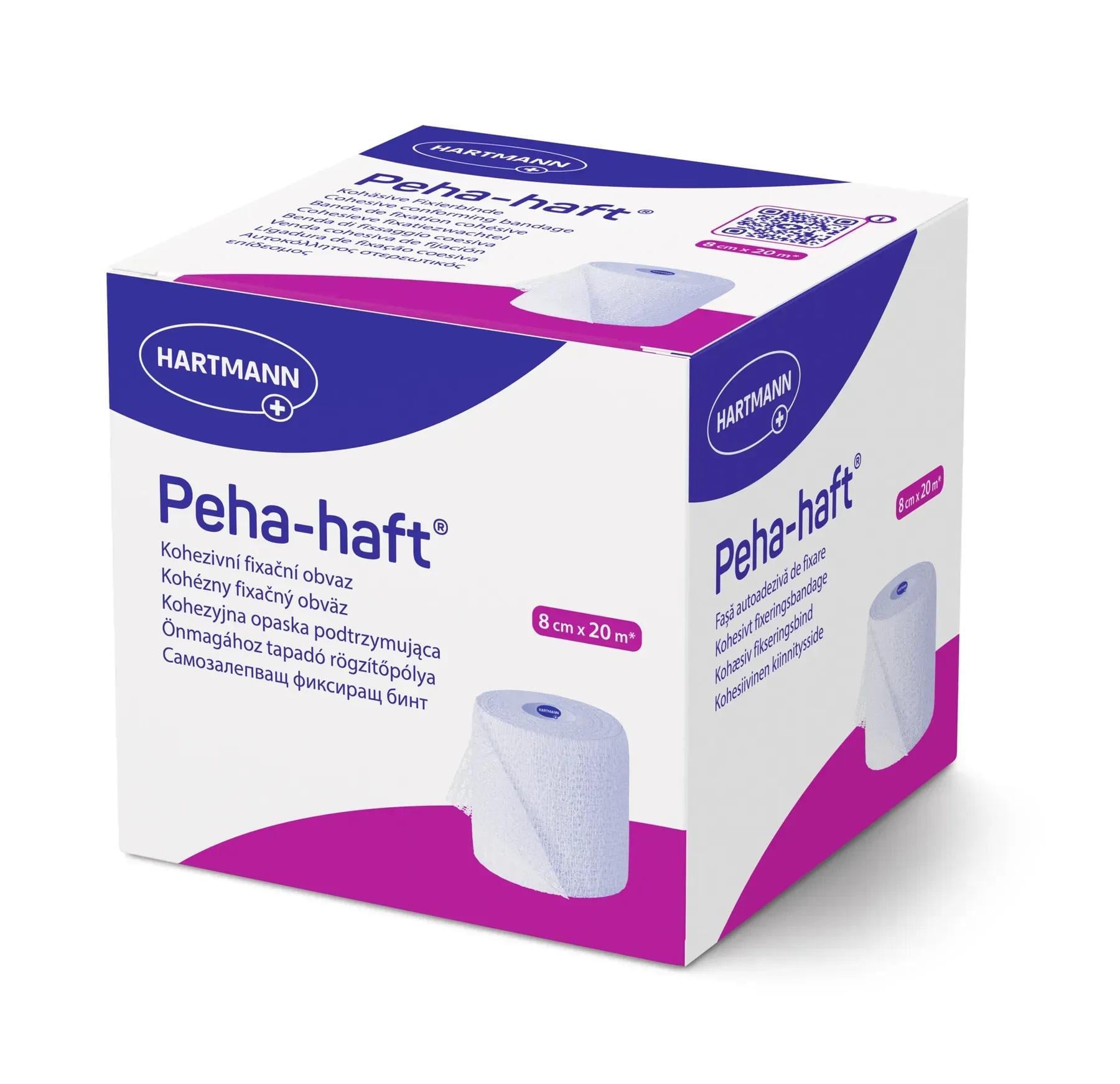 Бинт когезивный самофиксирующийся Peha-haft 8 см 20 м
