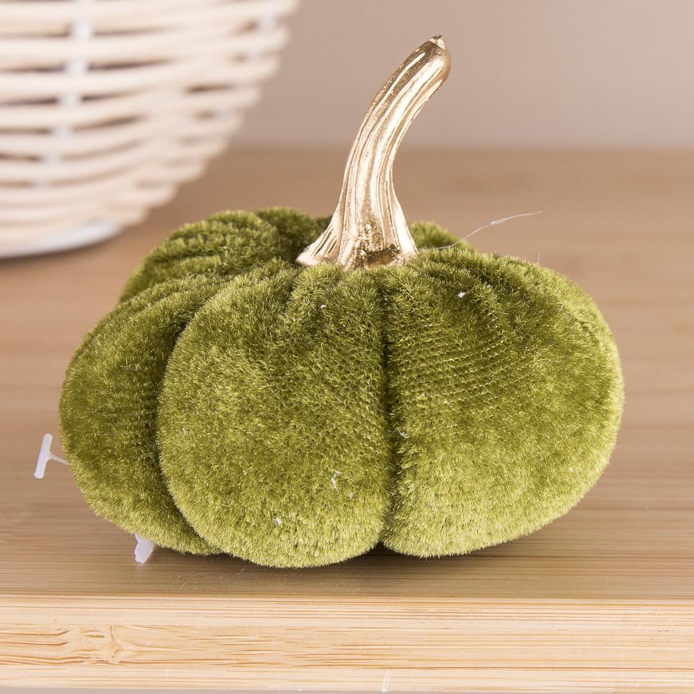 Гарбузик з тканини 7 см Зелений (3116-4)