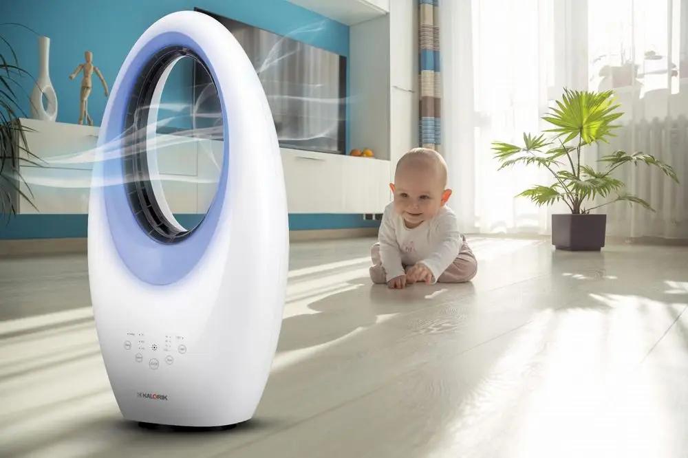 Вентилятор підлоговий Kalorik Білий - фото 3 Вентилятор підлоговий Kalorik Білий - фото 3