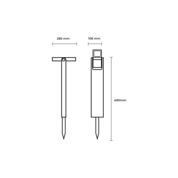 LED-светильник уличный Eurolamp с аккумулятором и солнечной батареей S2 2W 5V IP54 (26911027) - фото 3 LED-светильник уличный Eurolamp с аккумулятором и солнечной батареей S2 2W 5V IP54 (26911027) - фото 3