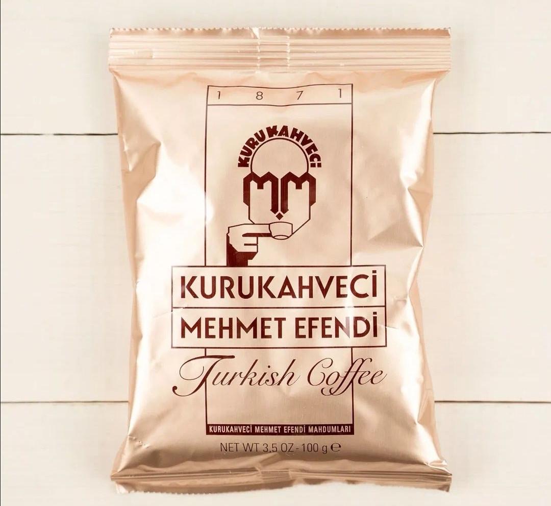 Кава турецька мелена Kurukahveci mehmet efendi 100 г пакет (24979504) - фото 2 Кава турецька мелена Kurukahveci mehmet efendi 100 г пакет (24979504) - фото 2