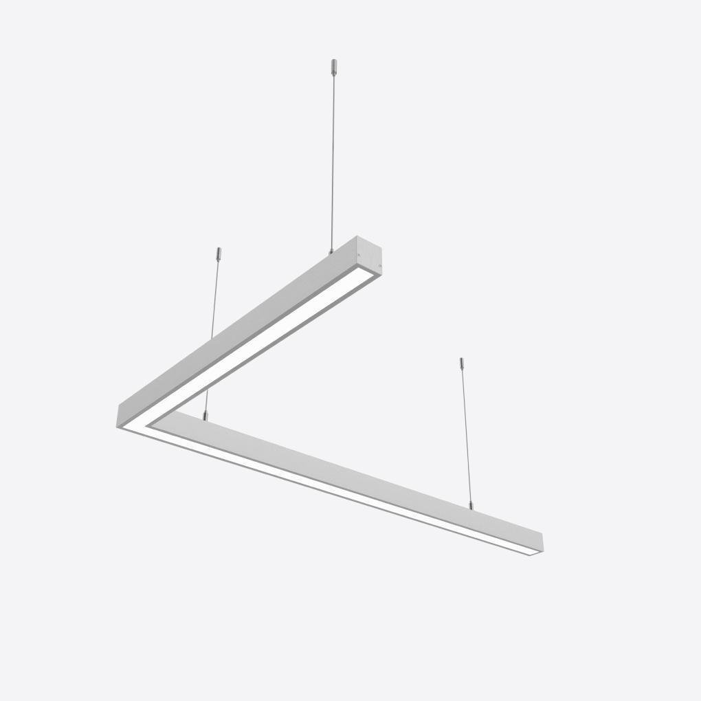 Светильник светодиодный угловой X-LED 80 Вт 800x800x43 мм (LSNA-80) - фото 1 Светильник светодиодный угловой X-LED 80 Вт 800x800x43 мм (LSNA-80) - фото 1