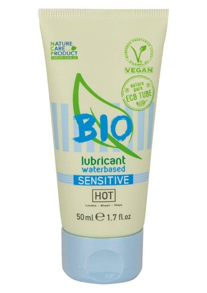 Лубрикант органічний на водній основі Hot Bio Lube Sensitive 50 мл (37990686)