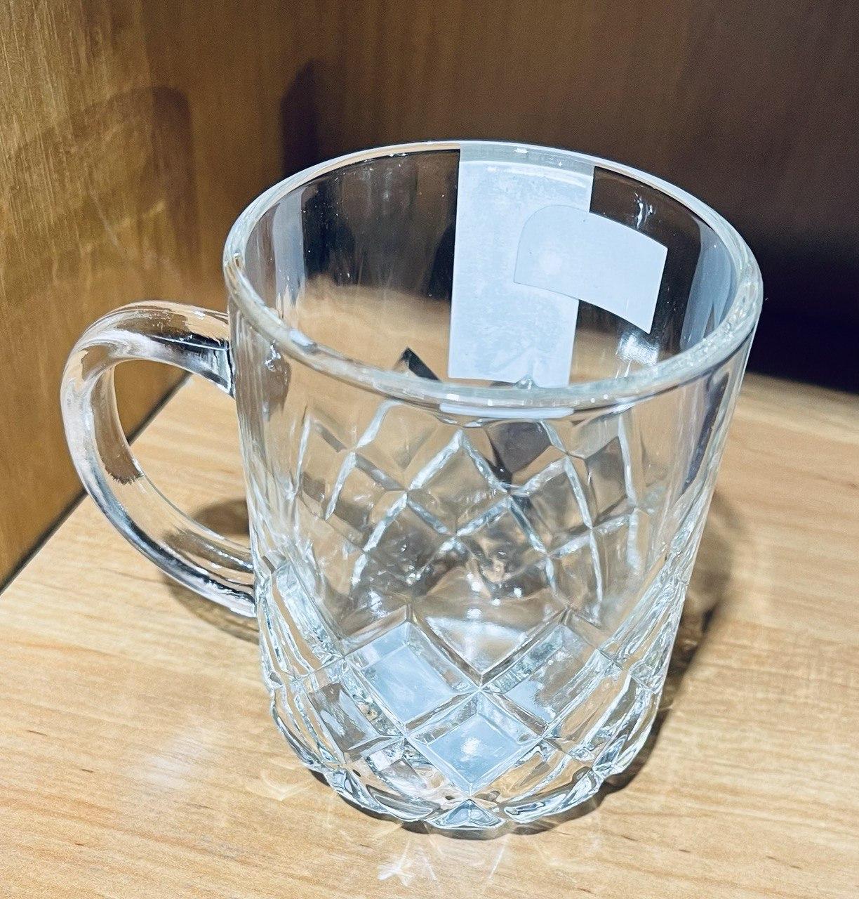 Стеклянная кружка Helios Торонто 240 мл (5521) - фото 3 Стеклянная кружка Helios Торонто 240 мл (5521) - фото 3