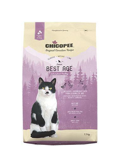Корм сухий Chicopee CNL Senior Best Age 1,5 кг