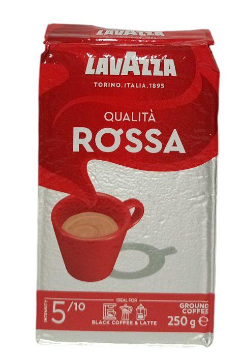 Кофе Lavazza Qualita Rossa молотый внутренний рынок 250 г (57733)
