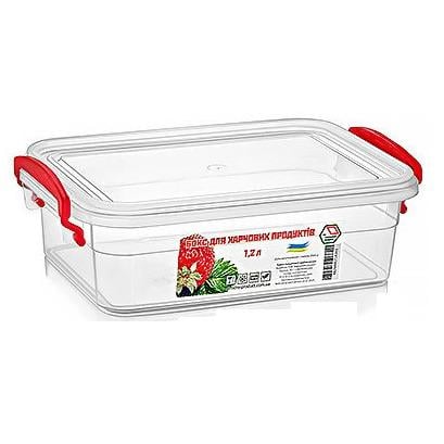 Пищевой контейнер с ручками NP-12 1,2 л 14,6х22х7 см (4820095710303) - фото 1