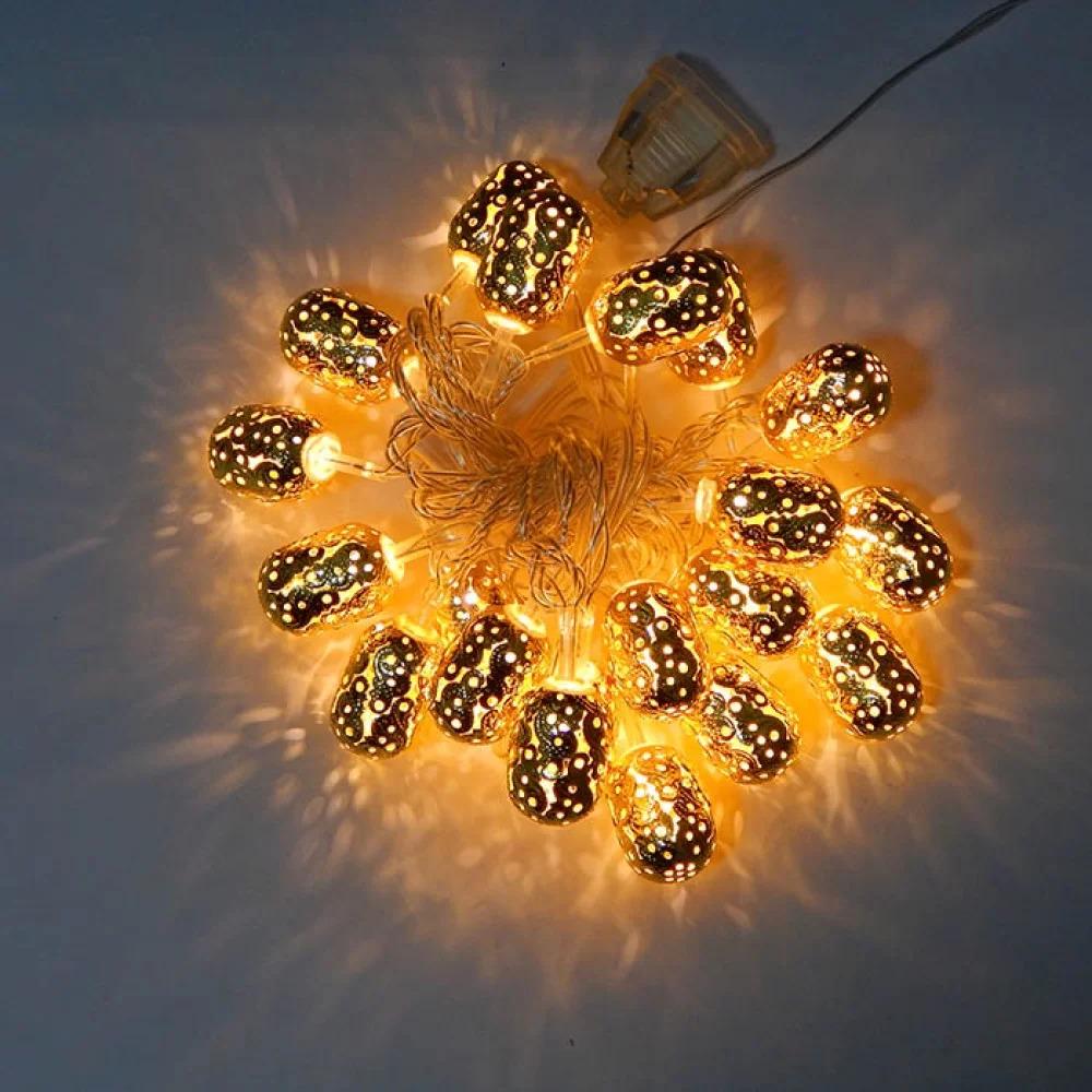 Гирлянда Золотой бочонок LED 20 (1-121)