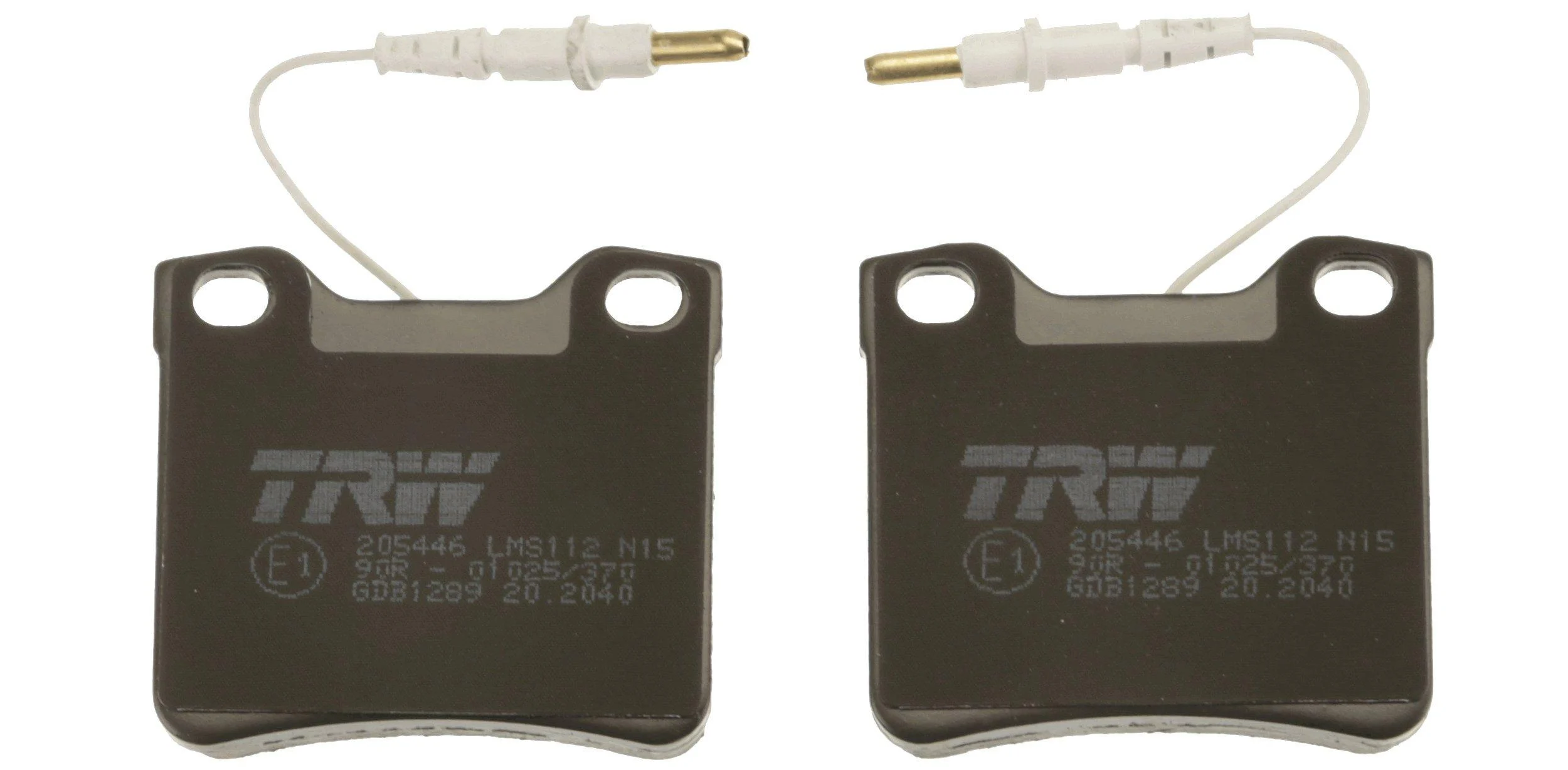 Комплект тормозных накладок для дисковых тормозов TRWGDB1289 (GDB1289)