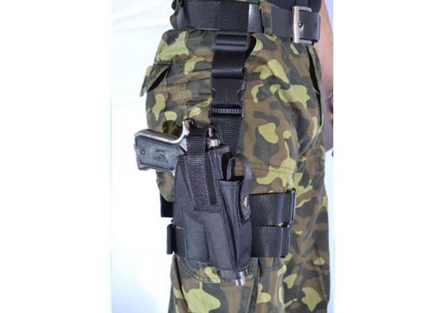 Кобура набедренная универсальная синтетика Черный (5506) - фото 5