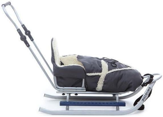 Санки с конвертом Piccolino Adbor Серый