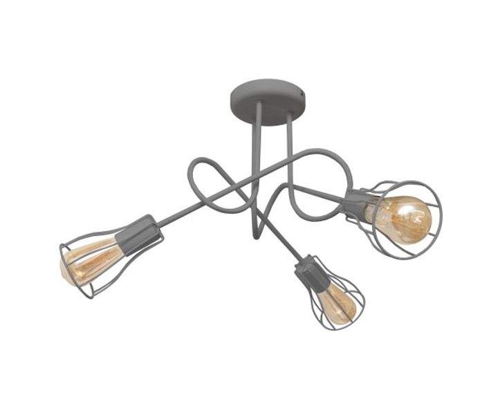 Люстра Oksford Lampshade 3 Gray (PL-0002225 M/GRAY)