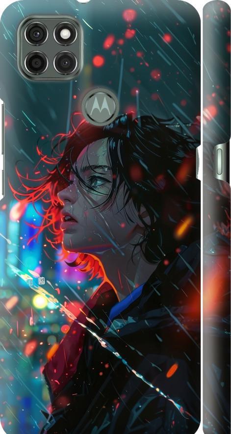 Чехол на Motorola G9 Power Ночные огни (6096m-2229-42517)