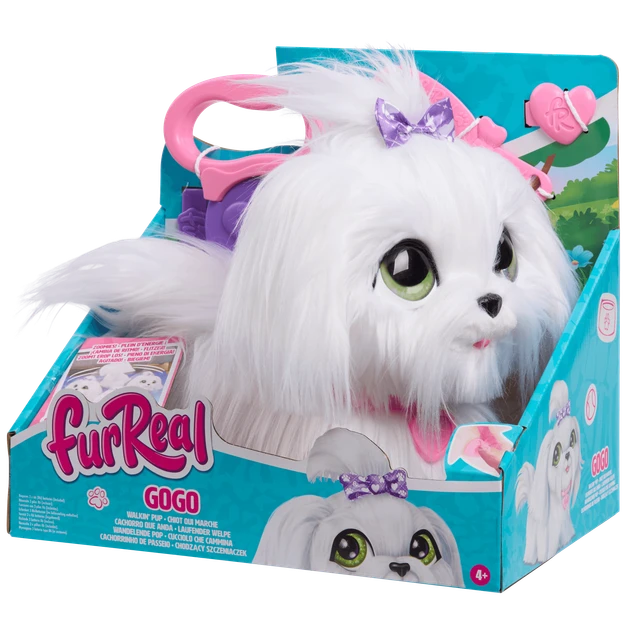 Песик интерактивный furReal GoGo Walkin Pup 28119 Мальтийская болонка (35878428)