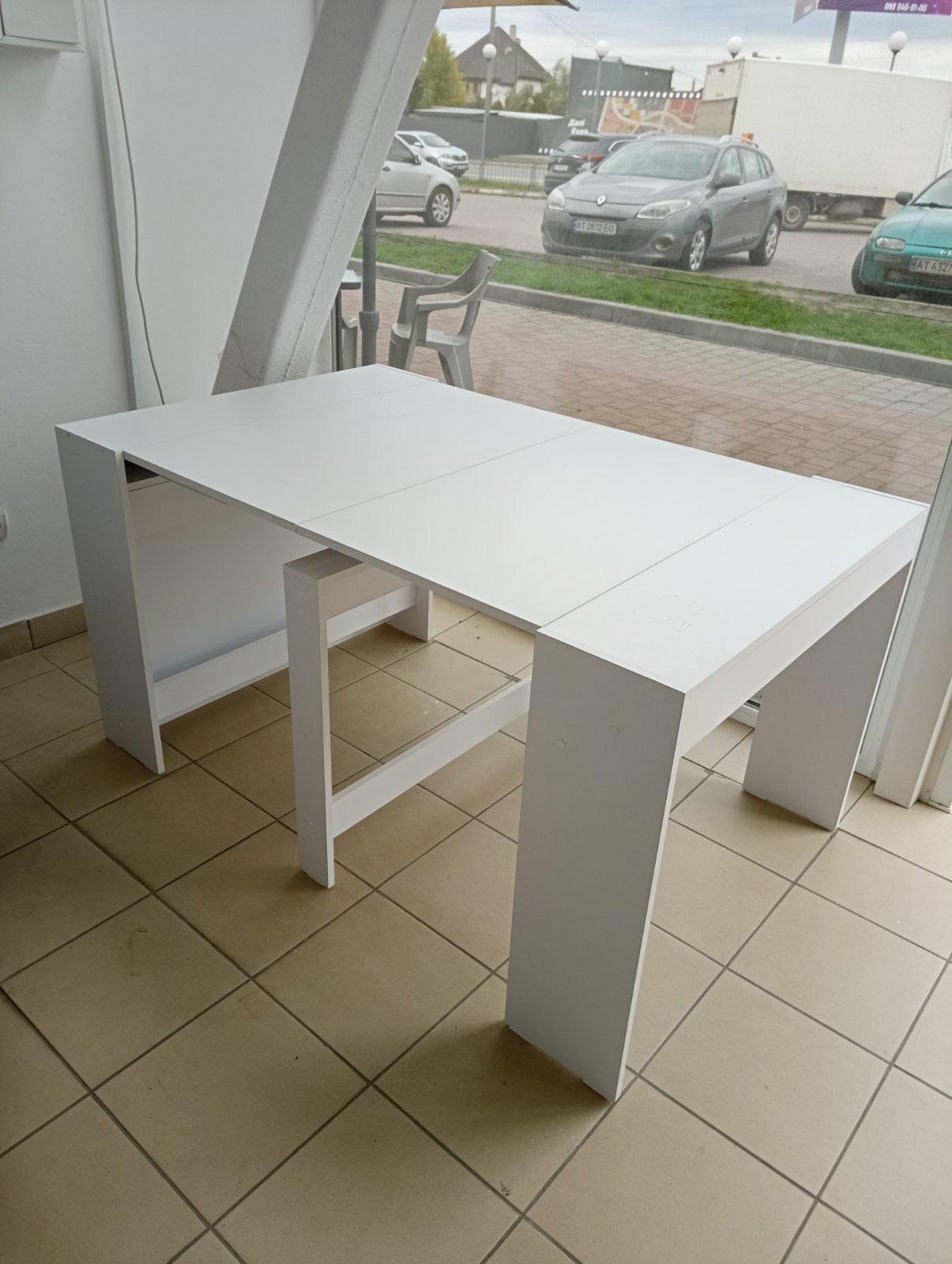 Обідній стіл-трансформер Python розібраний 2400x750x900 мм Білий (GATB22010000000) - фото 4 Обідній стіл-трансформер Python розібраний 2400x750x900 мм Білий (GATB22010000000) - фото 4