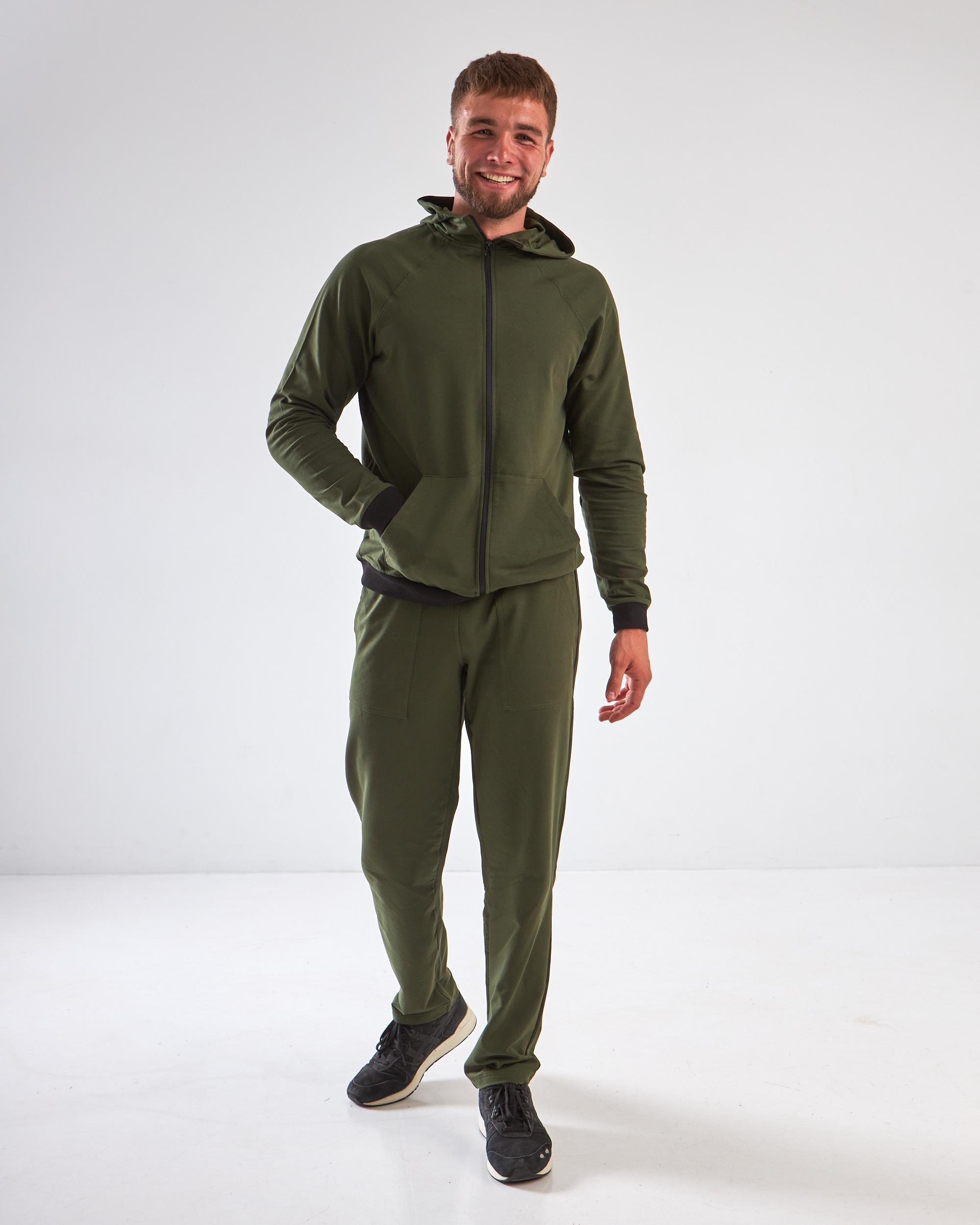 Спортивный костюм мужской р. 48 Хаки (14605211) - фото 1