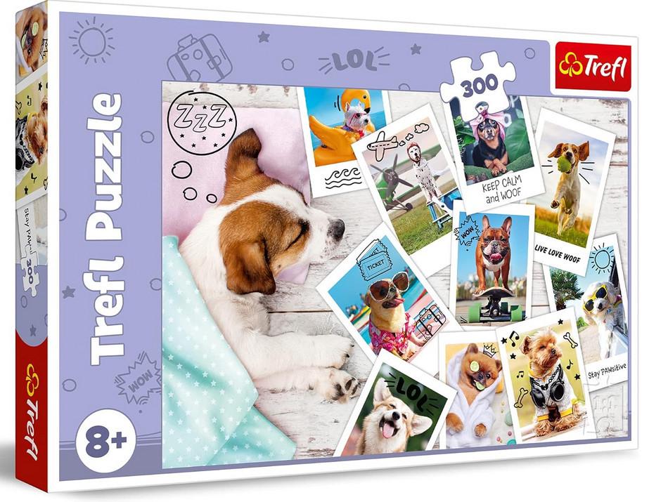 Пазл Trefl Літні картинки собак 300 ел.
