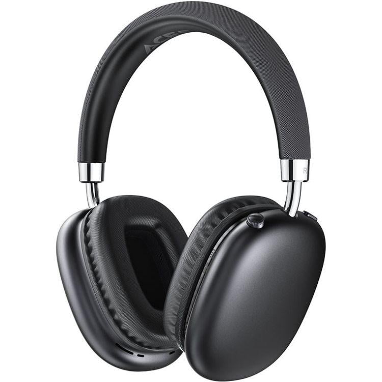 Наушники беспроводные с микрофоном Acefast H13 Bluetooth Black (6974316285878)