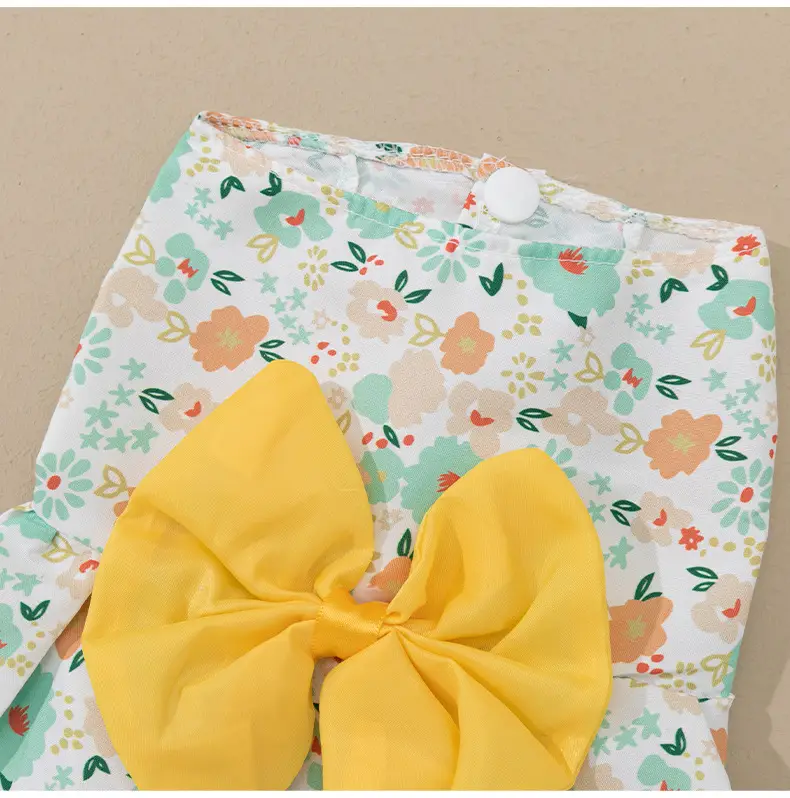 Сукня для собак із Квітковим принтом XL - фото 3 Сукня для собак із Квітковим принтом XL - фото 3