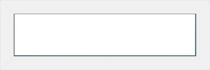 Вікно пластикове Framex без відкривання 800х300 мм Білий