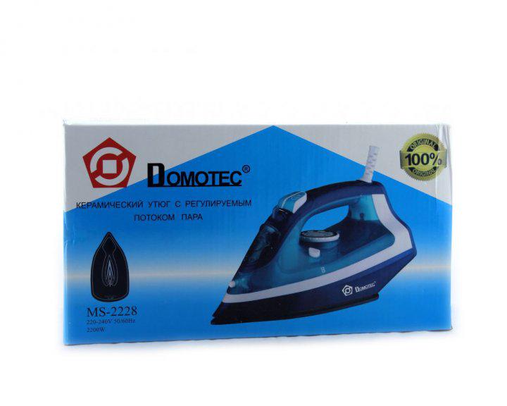 Утюг Domotec MS-2228 Голубой - фото 3