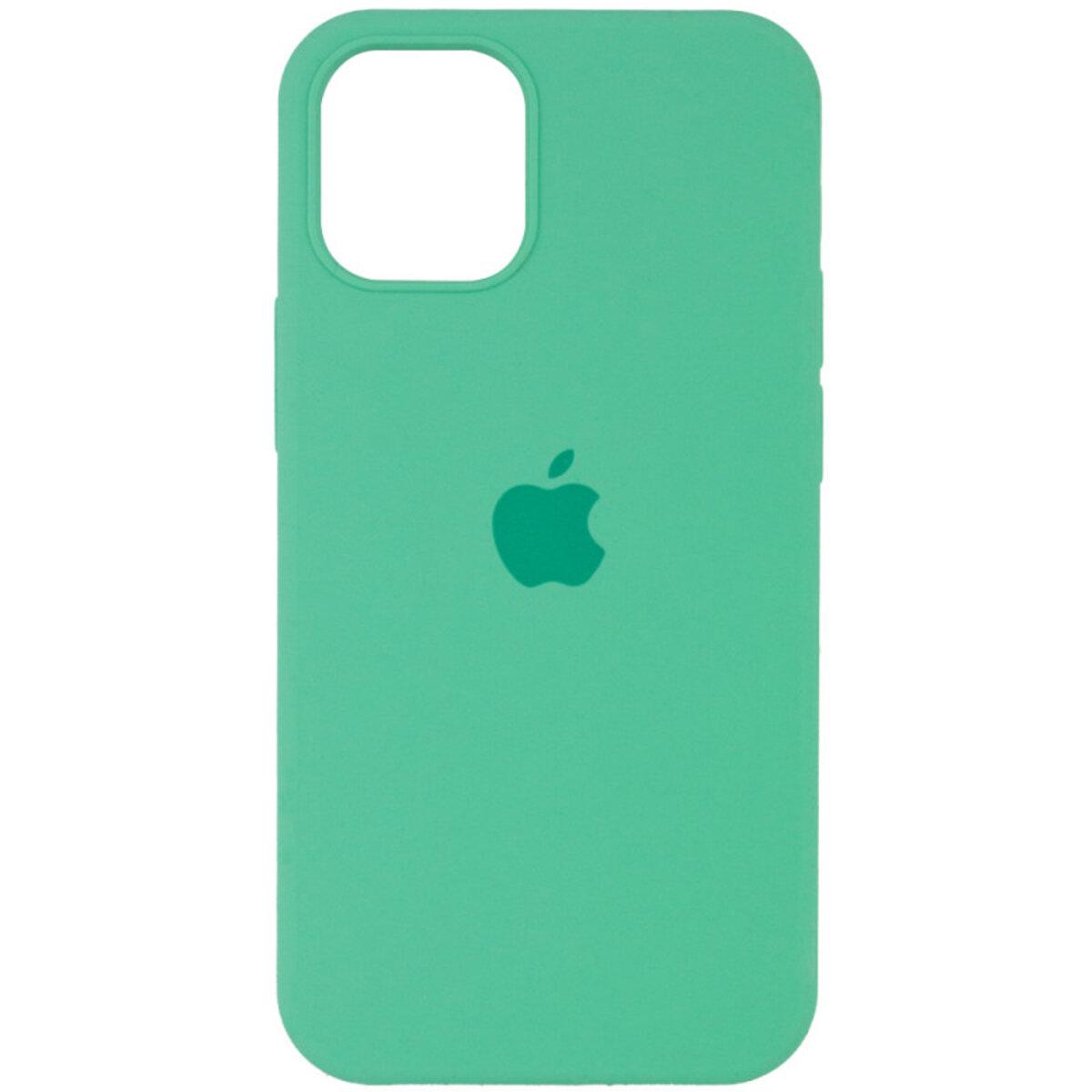 Противоударный чехол Silicone Full Case AA Open Cam для Apple iPhone 13 Pro Spearmint