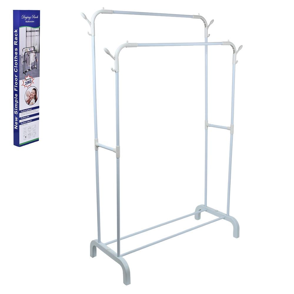 Вішалка-стійка для одягу 110х40х150 см (R88772-W) Вішалка-стійка для одягу 110х40х150 см (R88772-W)