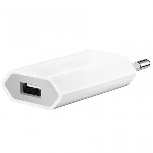 Зарядное устройство 1USB 220v 1А Белый (2795)