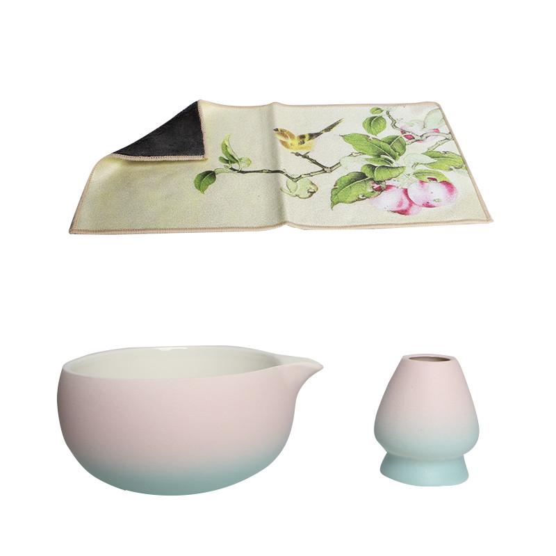 Набір Mavanto 5654 для приготування чаю матчу 7 пр. Blue/Pink (2662870046) - фото 2 Набір Mavanto 5654 для приготування чаю матчу 7 пр. Blue/Pink (2662870046) - фото 2