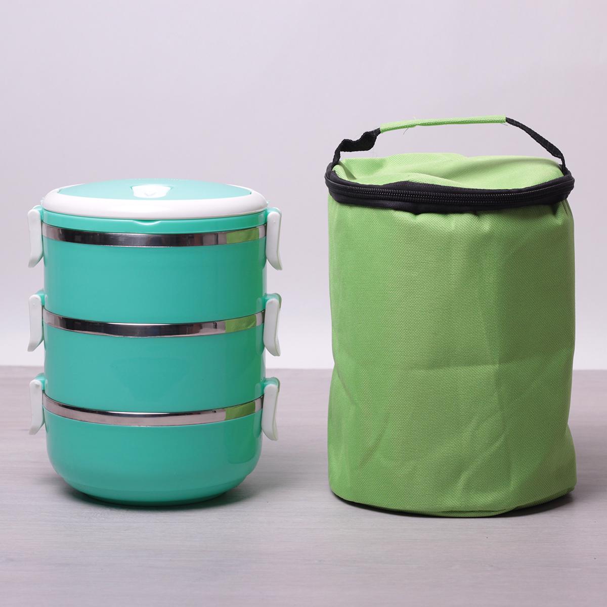 Ланч бокс Kamille KM-2129-GR 2100 мл (105426)