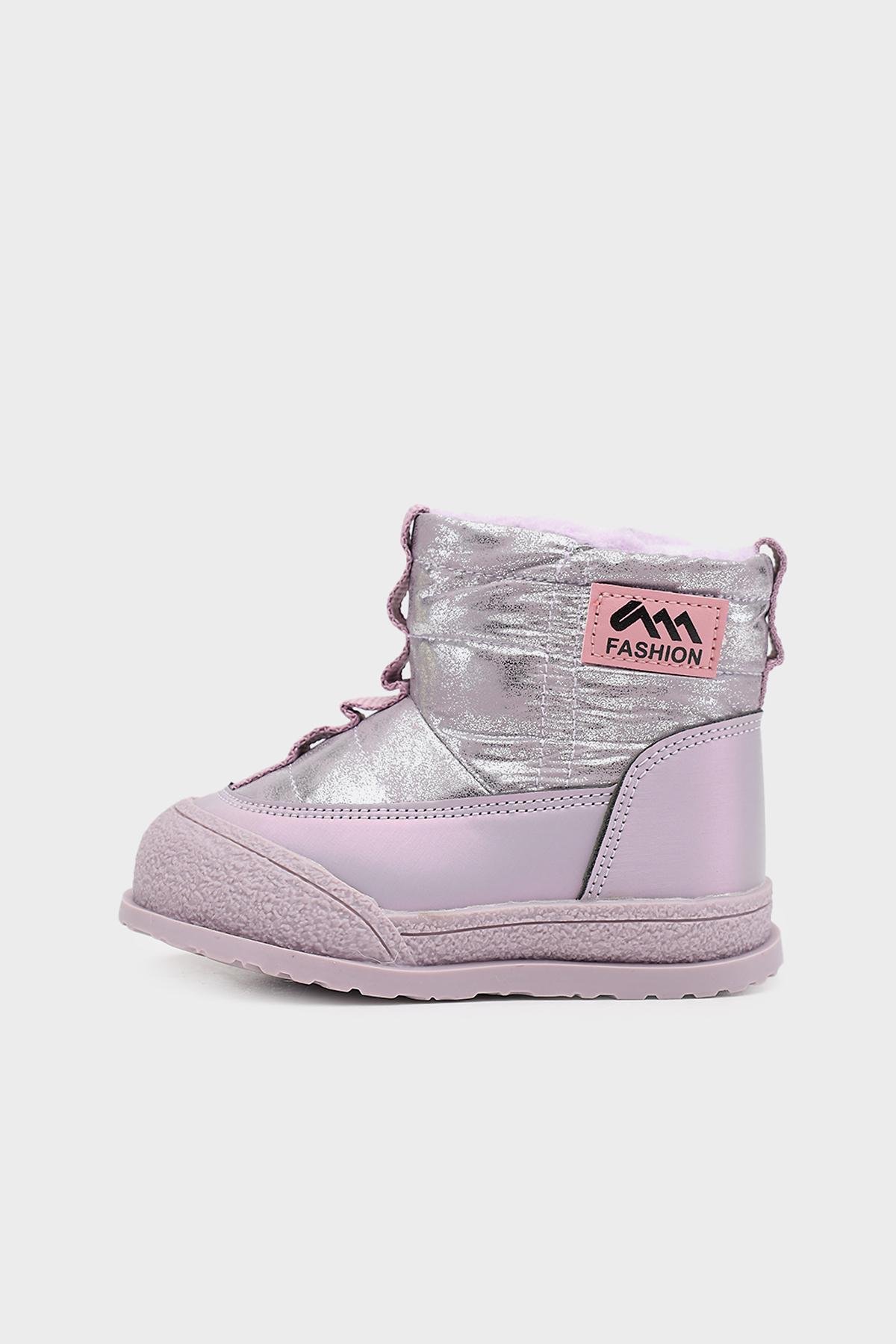 Ботинки для девочки р. 24 Серебристый (ЦБ-00279537) Ботинки для девочки р. 24 Серебристый (ЦБ-00279537)
