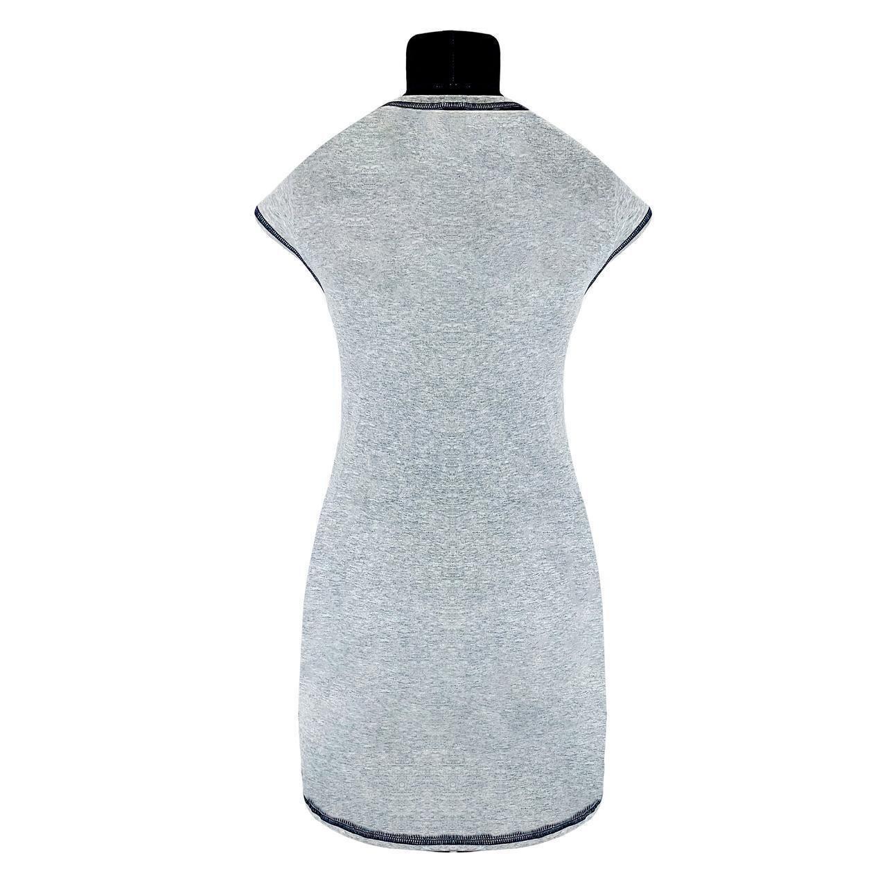 Туніка жіноча літня 930 Beautiful girl р. 52/54 Сірий (1773562930) - фото 3 Туніка жіноча літня 930 Beautiful girl р. 52/54 Сірий (1773562930) - фото 3