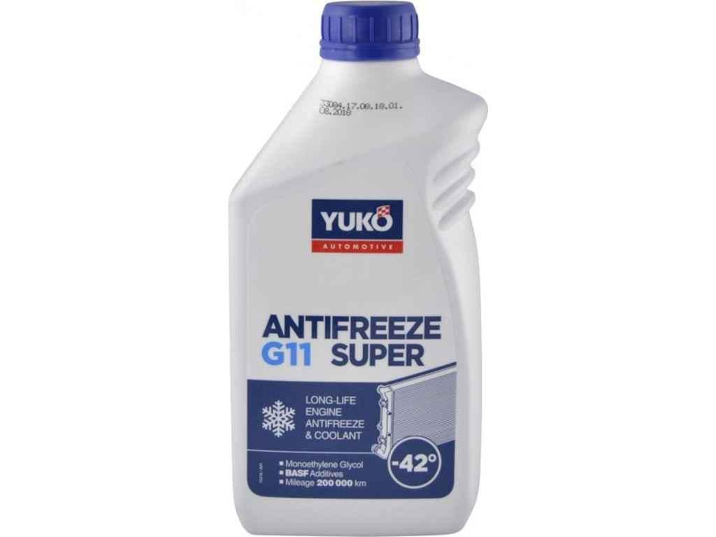 Антифриз YUKO ANTIFREEZE-40 Super G11 1 л Синий (878804)