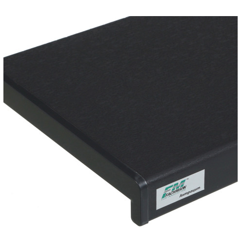 Підвіконня пластикове Fachmann ПВХ 150 мм Антрацитовий (2661169760) Підвіконня пластикове Fachmann ПВХ 150 мм Антрацитовий (2661169760)