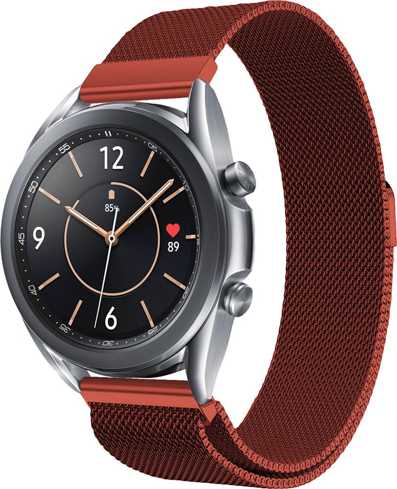 Ремешок Миланская петля Milano Galaxy Watch 3 41 мм Red (19255)