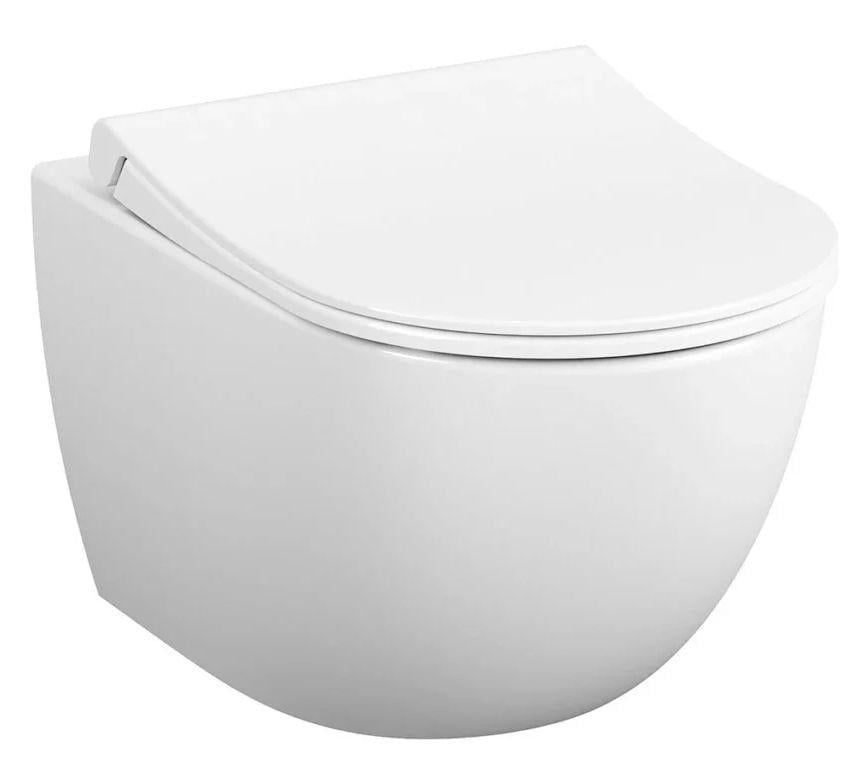 Унитаз підвісний VitrA Sento Rim Ex с сидением Soft Close (88-7748B003-7205)