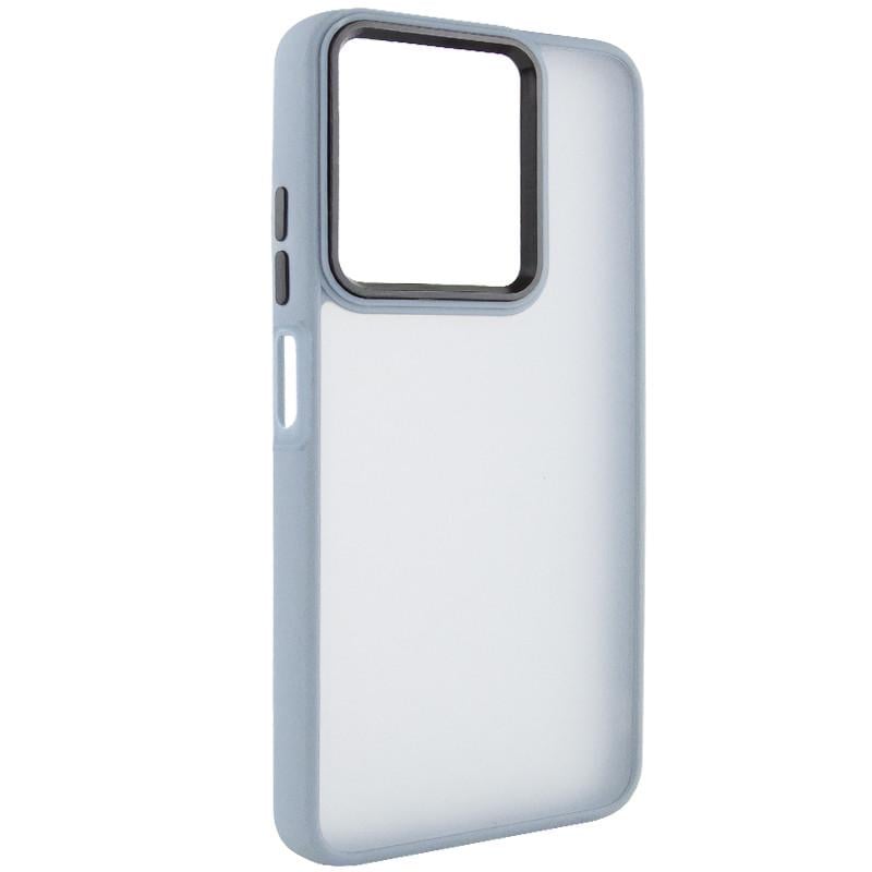 Противоударный чехол TPU+PC Lyon Frosted для  Infinix Hot 40 Sierra Blue