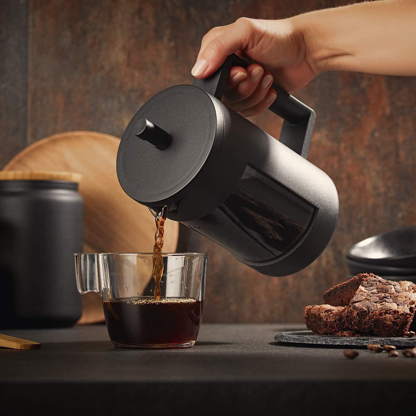 Френч-прес для кави Para Cafetera 800 мл Чорний (1009153-Black) - фото 2 Френч-прес для кави Para Cafetera 800 мл Чорний (1009153-Black) - фото 2